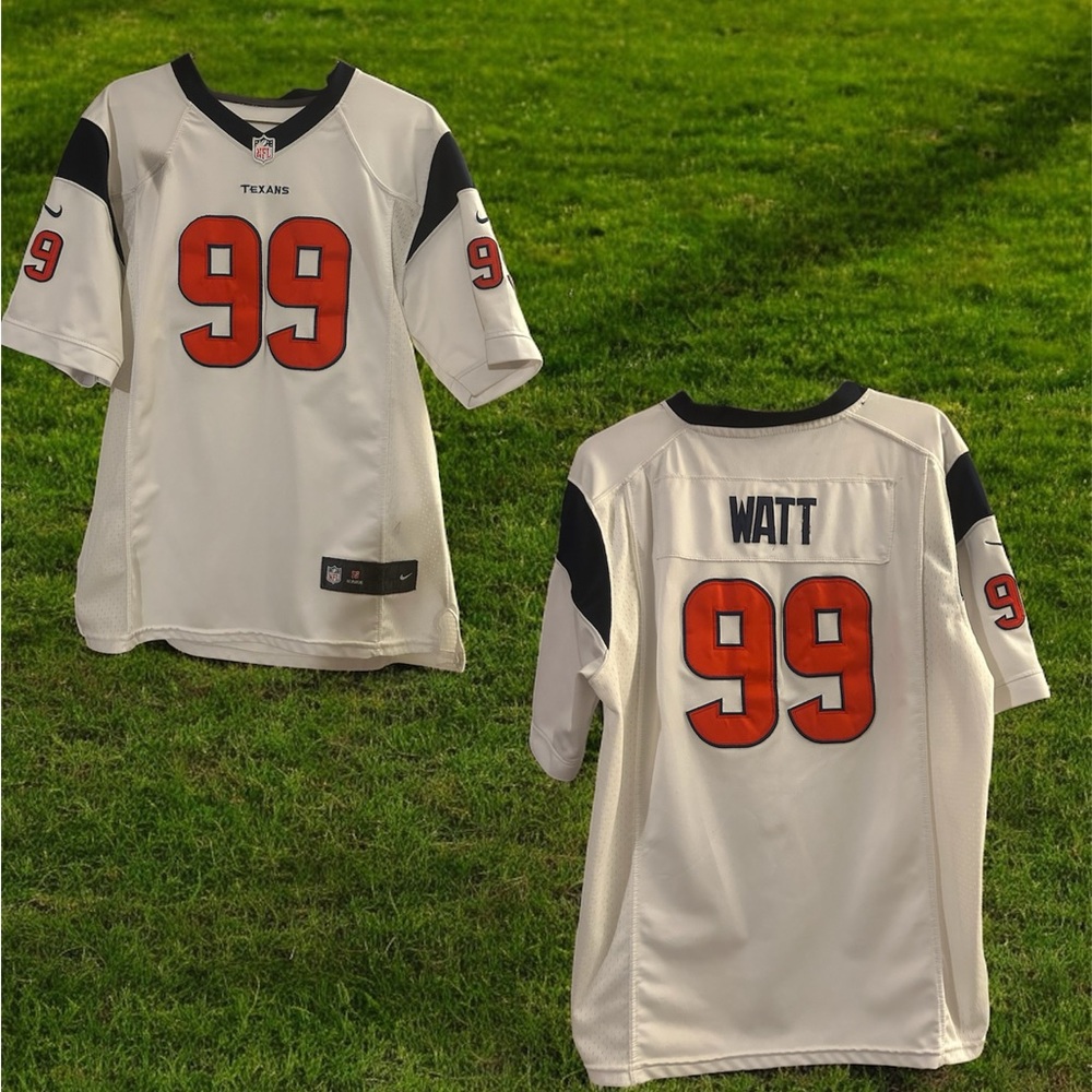 Women’s Houston Texans White and Red Jersey